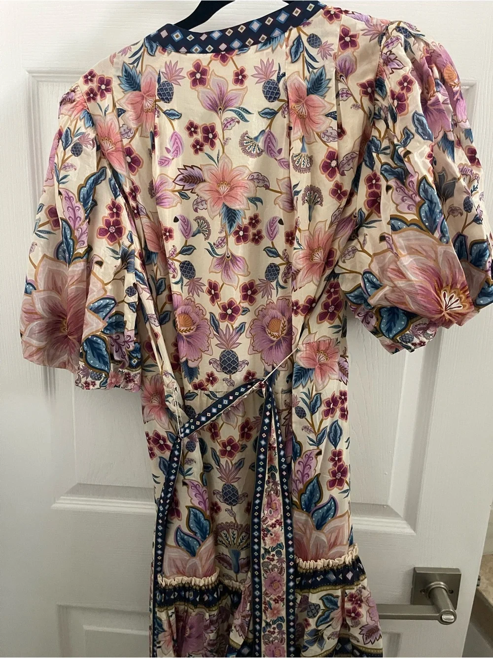 Farm Rio Superbloom Tapestry Mini Dress NWT - Picture 8 of 9